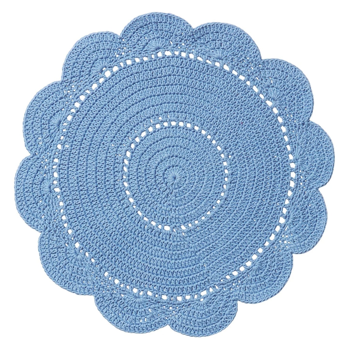 Chumo Crochet Placement Set - Lapis