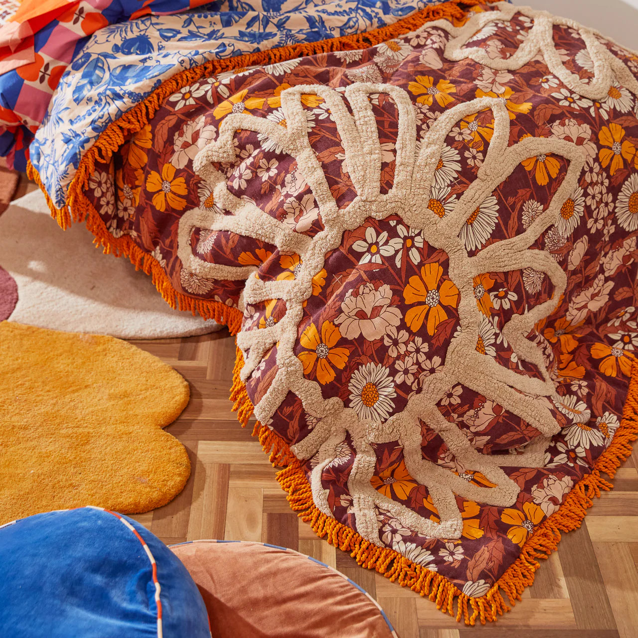 Benita Tufted Bedcover