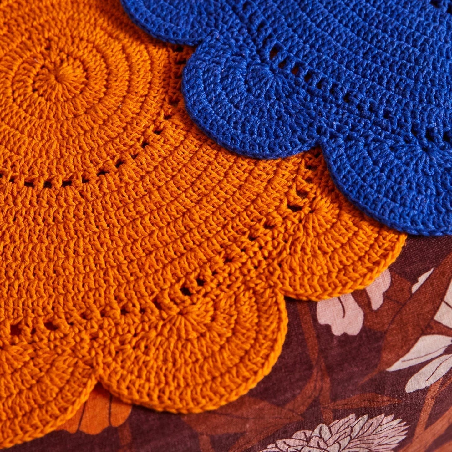 Chumo Crochet Placement Set - Lapis