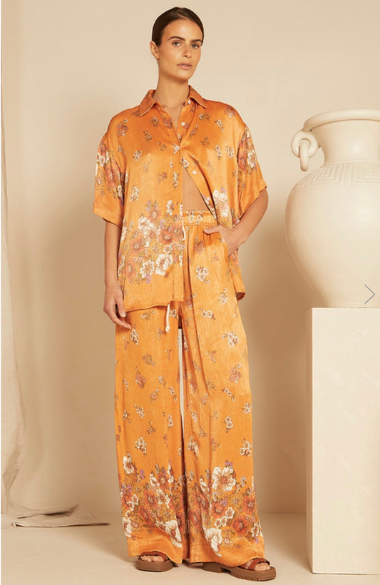 Freesia Lounging Pant - Marigold
