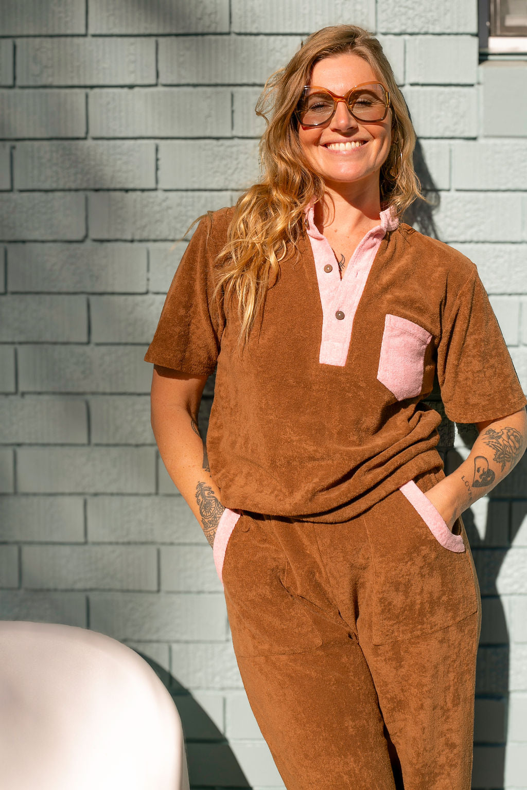 Terry Leisure Set - Mocha