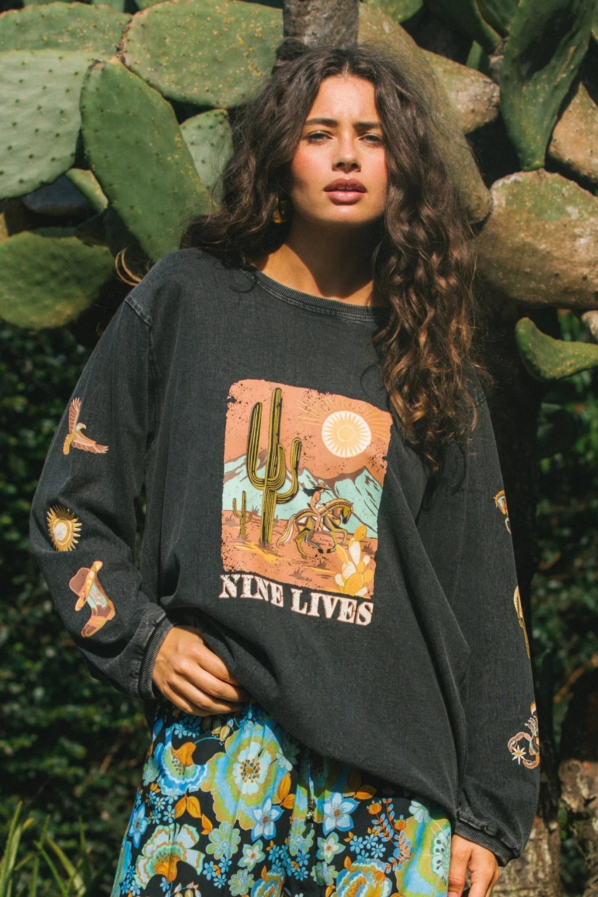 Rambler Longsleeve Tee - Stonewash