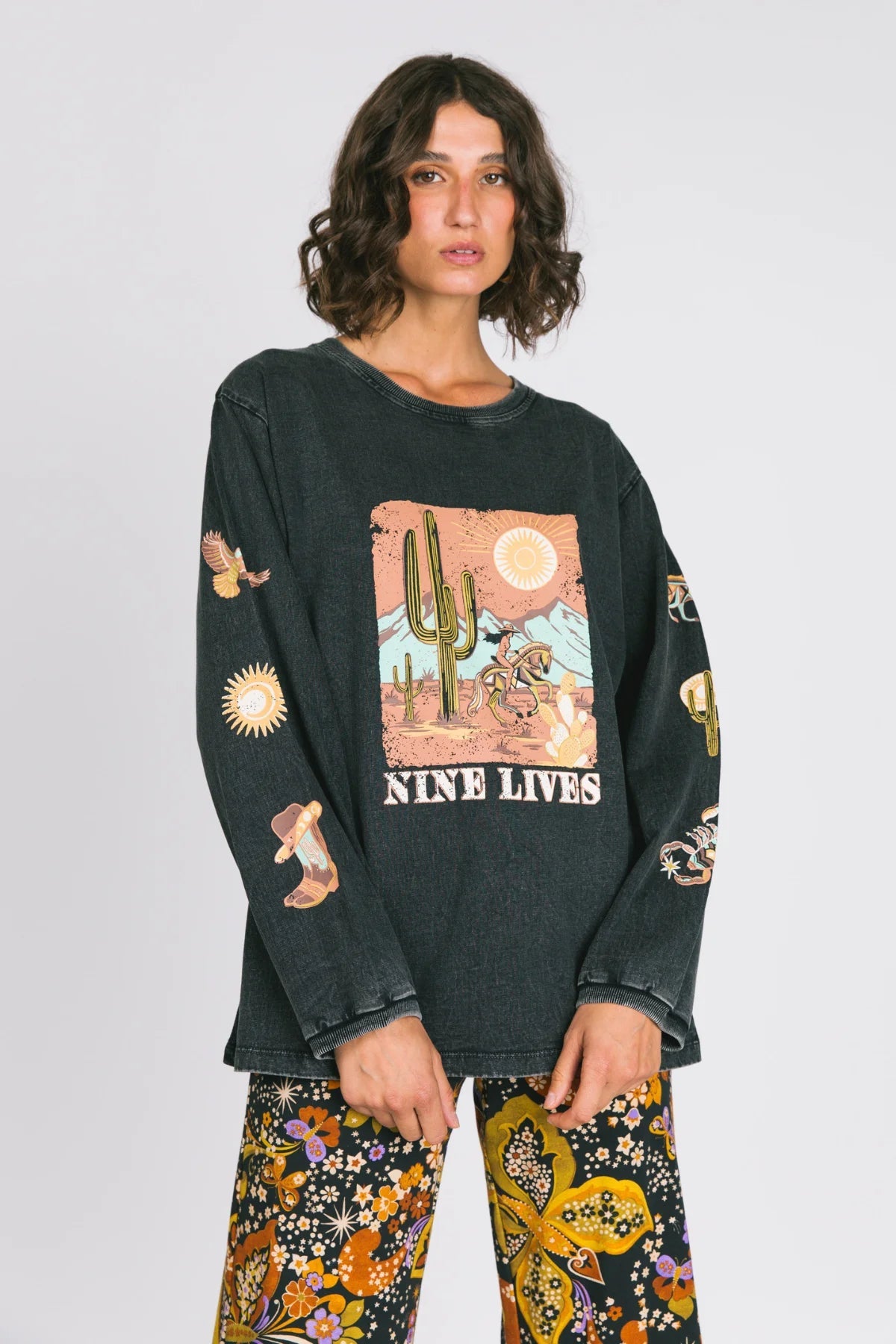 Rambler Longsleeve Tee - Stonewash