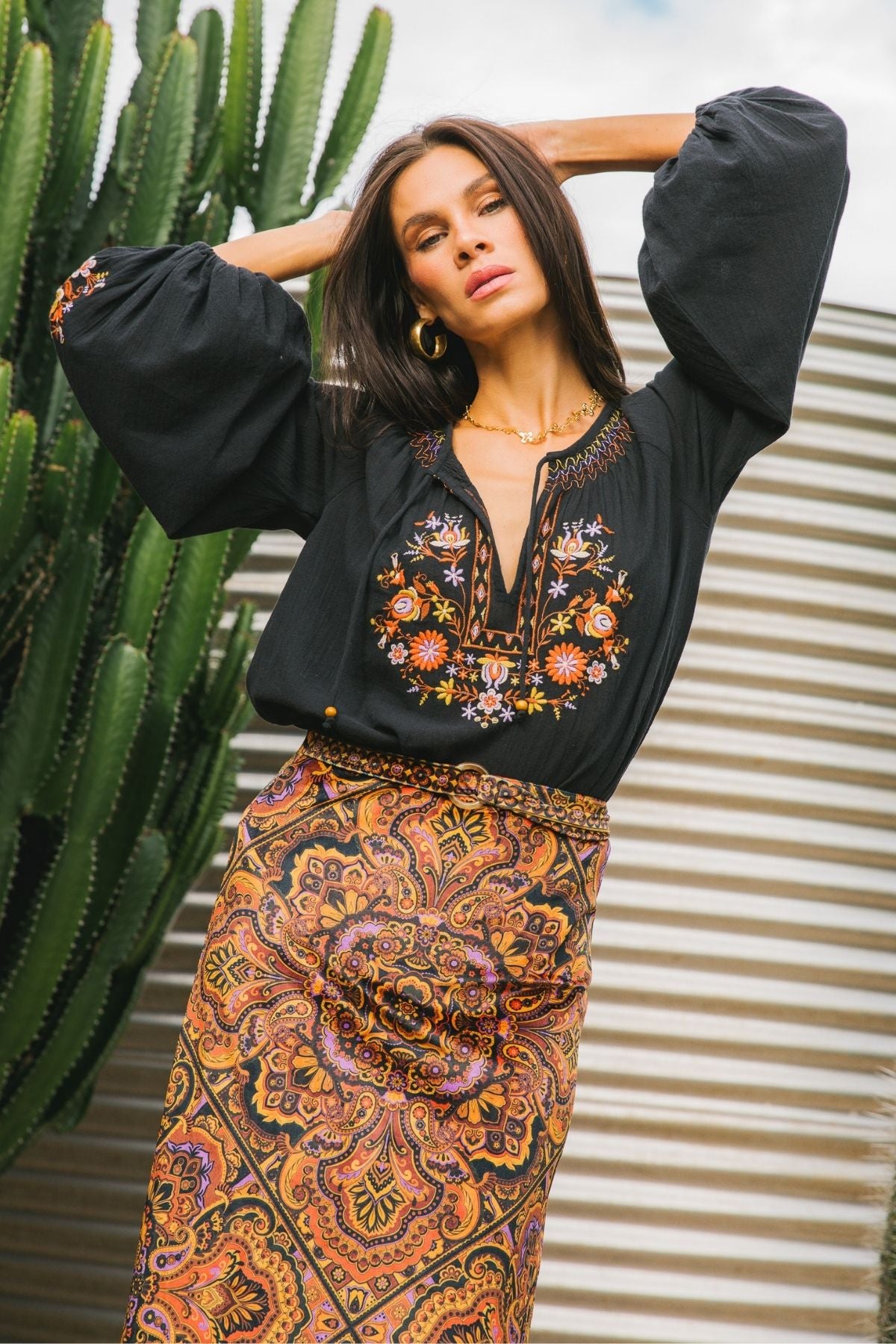 Abigail Skirt - Ember
