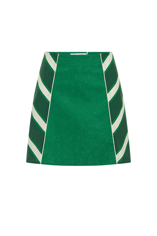 Bettina Stripe Mini Skirt