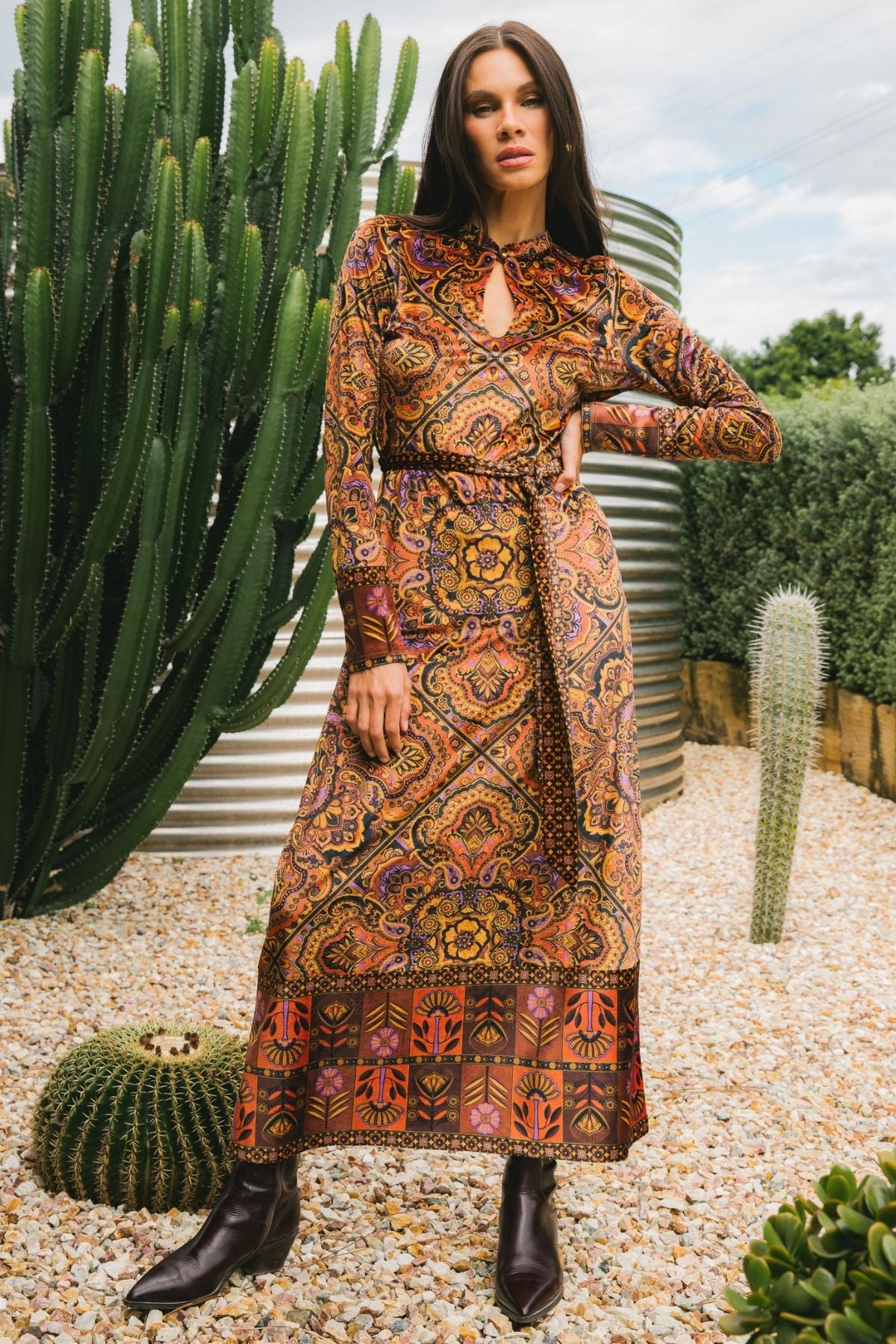 Elixir Maxi Dress - Ember