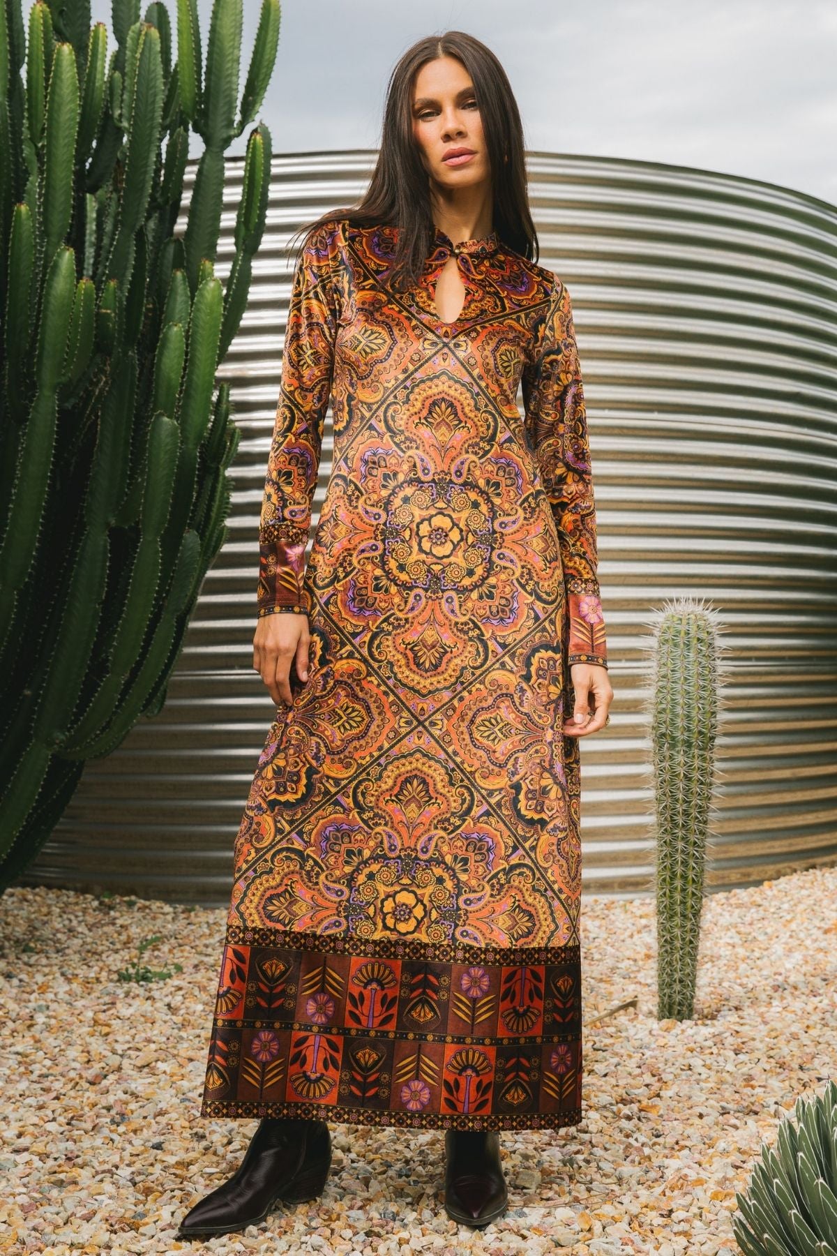 Elixir Maxi Dress - Ember