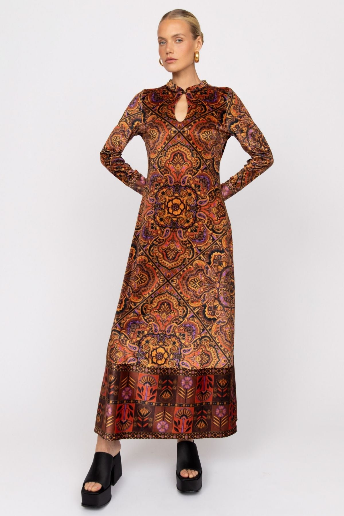 Elixir Maxi Dress - Ember