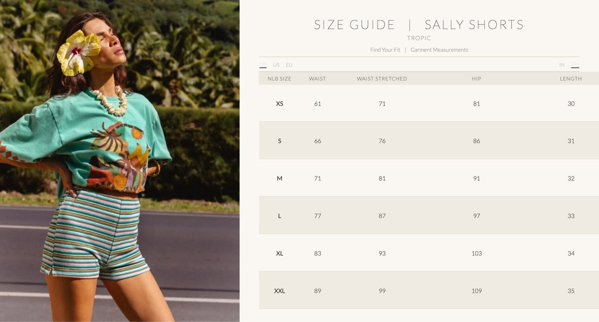 Sally Shorts - Tropic