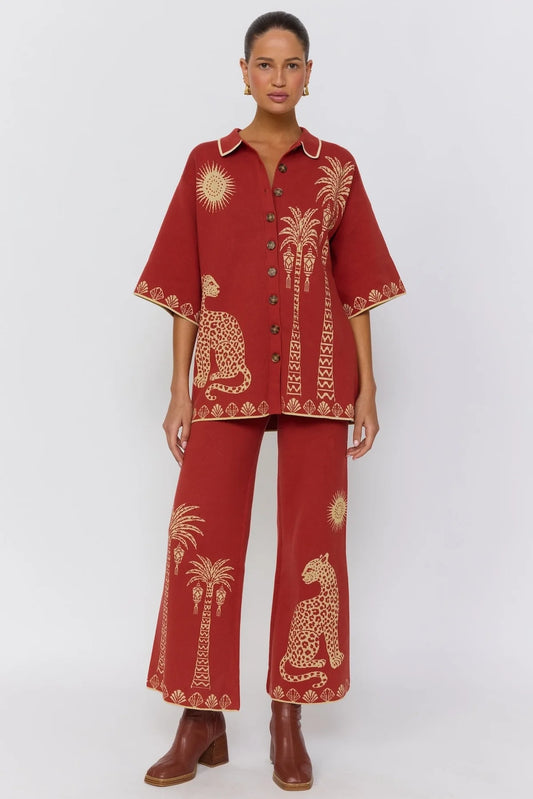 Tropico Shirt - Rust