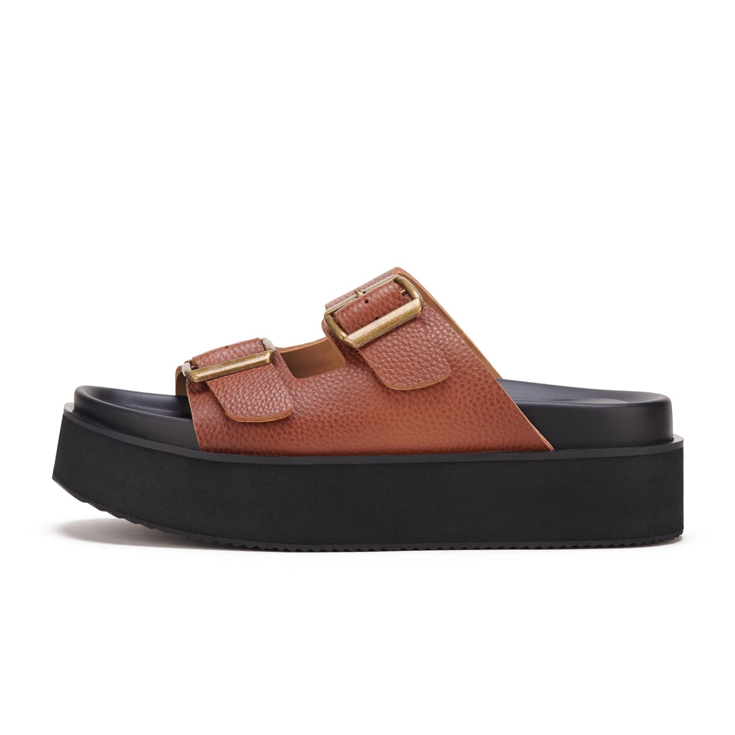 Ace Slide - Burnish Tan/Black