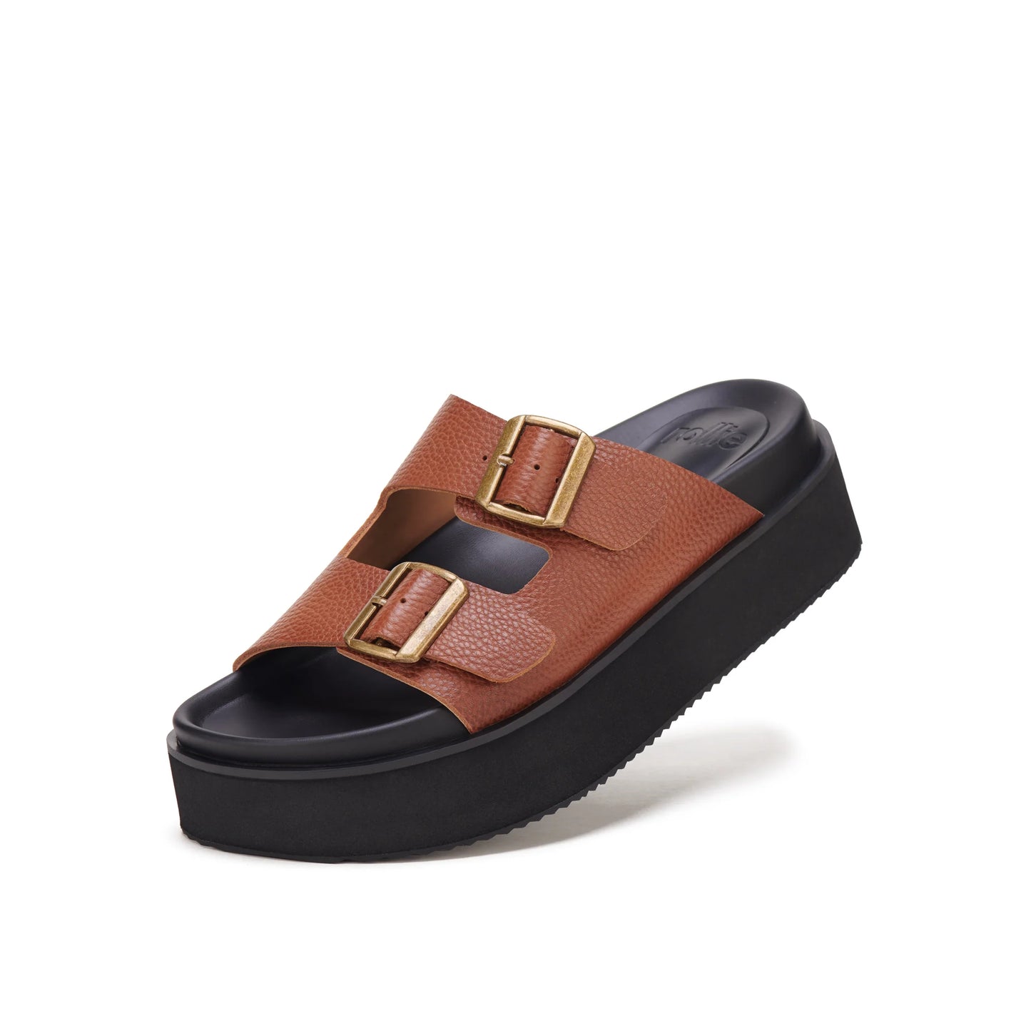 Ace Slide - Burnish Tan/Black