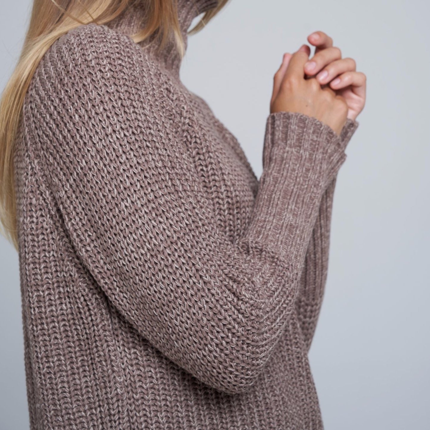 Luxembourg Knit - Mocca with Crème