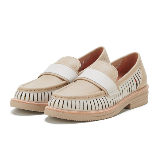 Loafer Rise Vent - Latte Mix