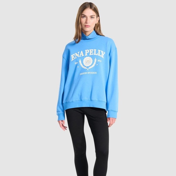 Lacrosse Oversized Sweatshirt - Mellow Blue