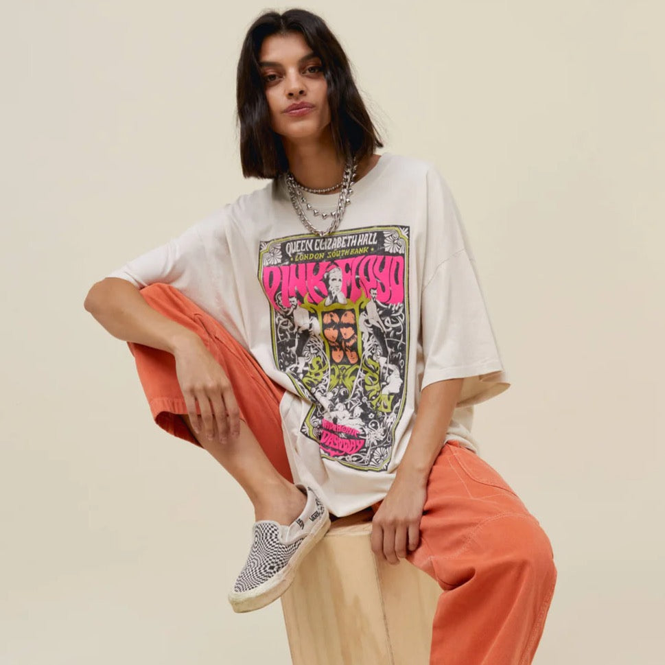 Pink Floyd Queen Elizabeth Poster O/S Tee