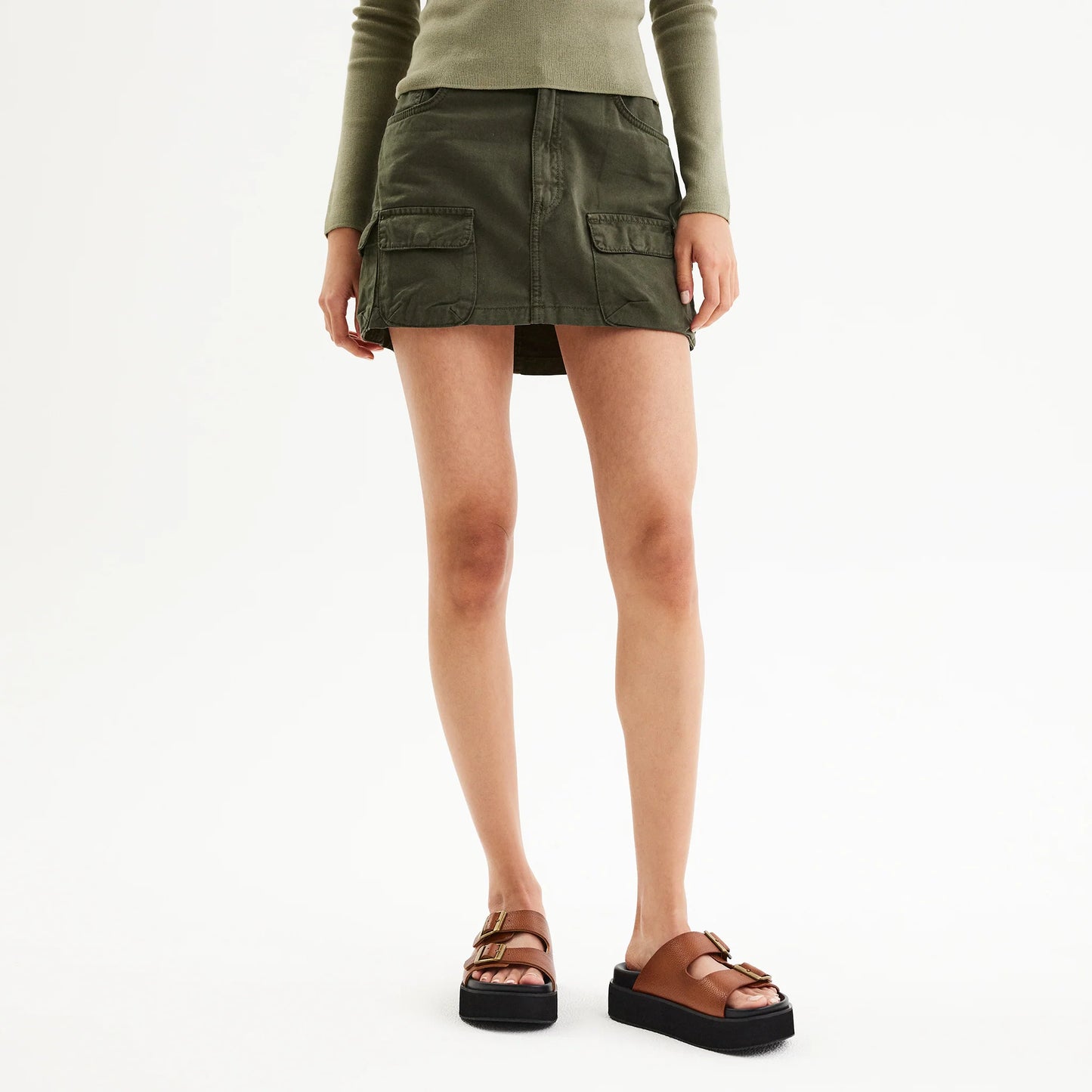 Ace Slide - Burnish Tan/Black
