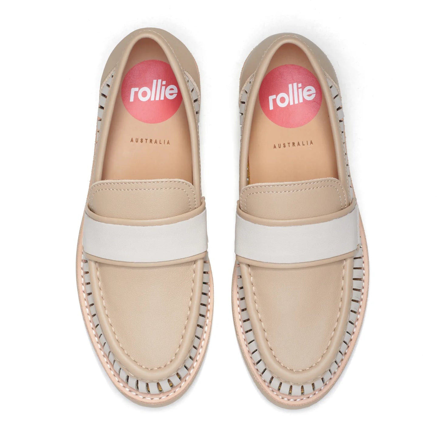 Loafer Rise Vent - Latte Mix
