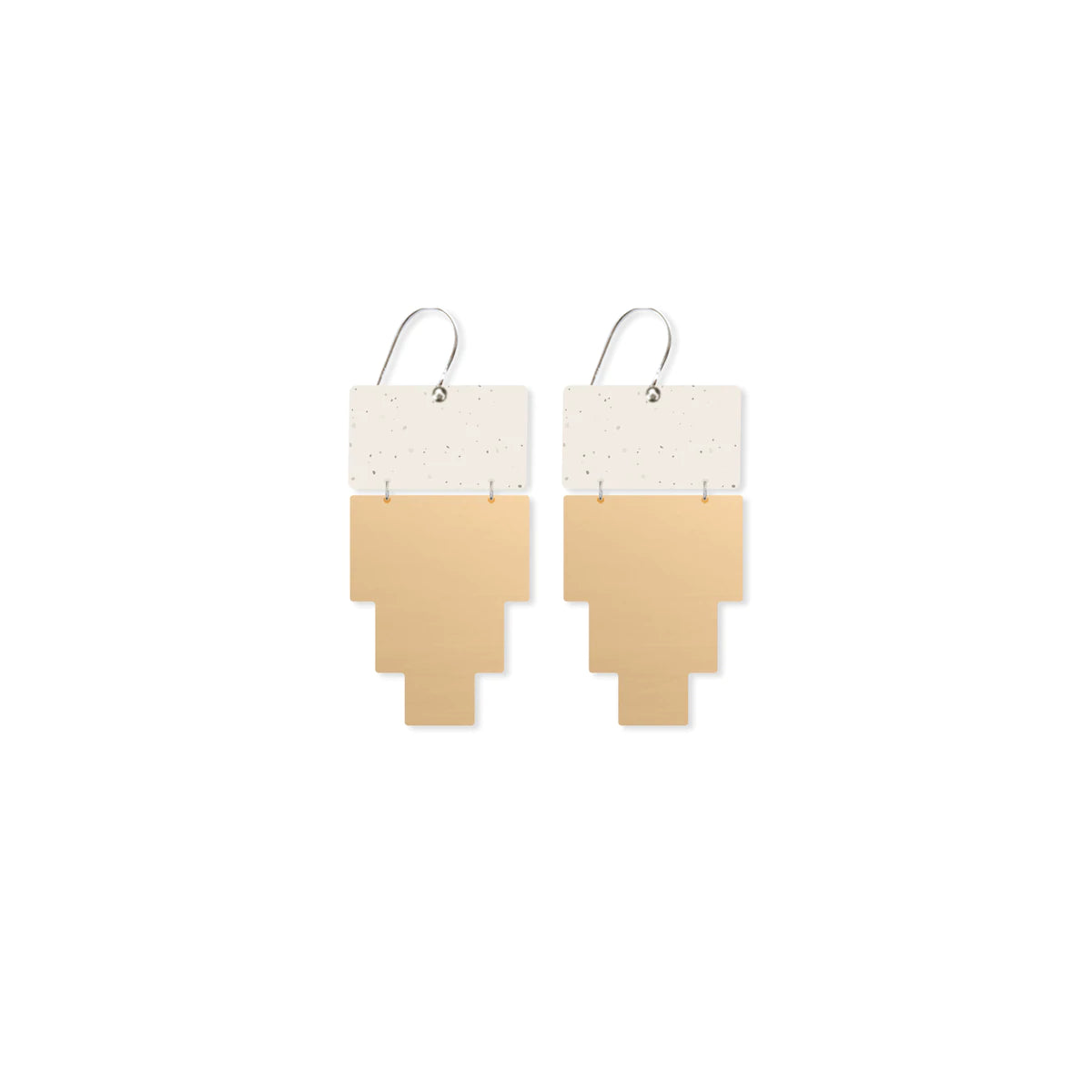 Flaxen Signature Inca Double Drop Earrings