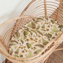 Rainforest Hemp - Hemp / Organic Cotton Bassinet Sheet / Changing Pad Cover