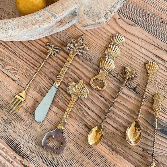 Palm Bottle Opener - Brass