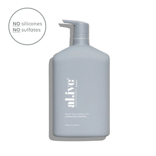 Moisturising Shampoo - White Tea & Argan Oil