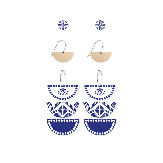 Ellenika Mixer Pack Earrings