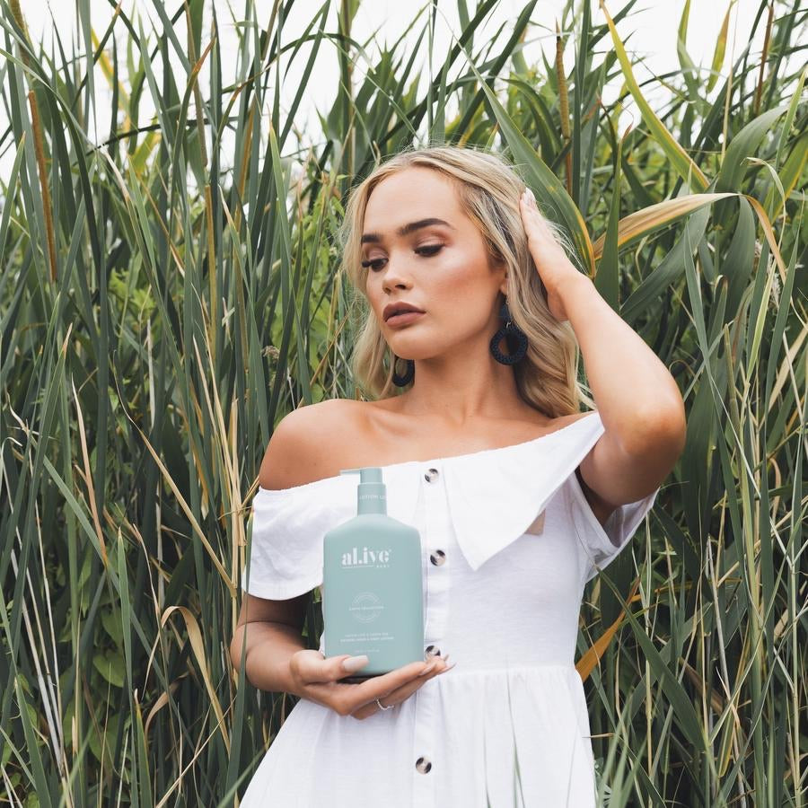 Kaffir Lime & Green Tea Hand & Body Lotion, 500ml Pump bottle