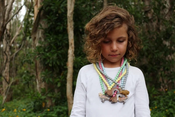 The Pray4Trax Kids Necklace - Squirrel