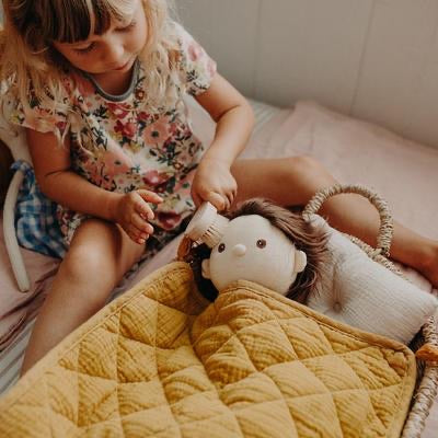 Organic Cotton Strolley Bedding Set