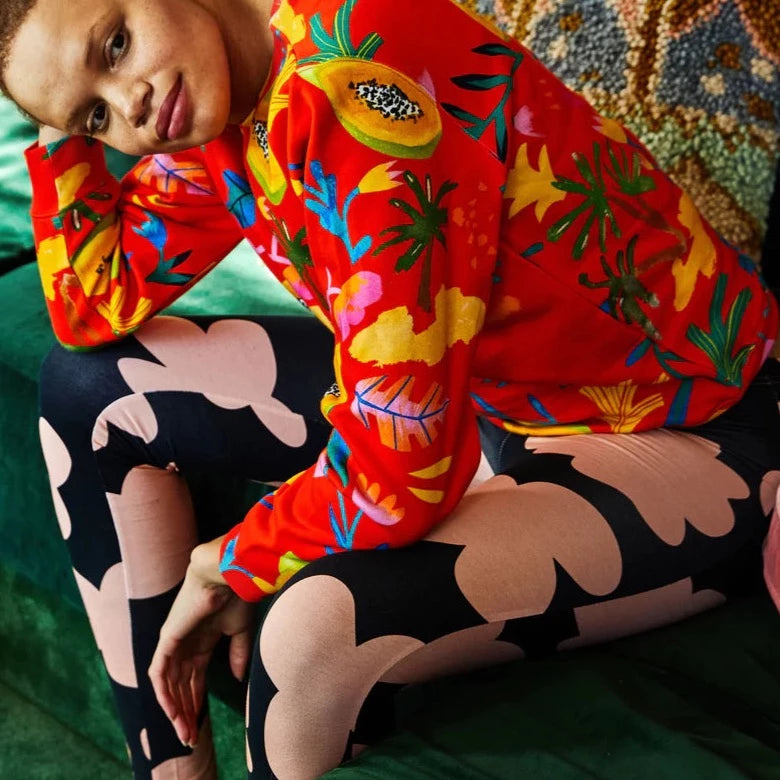 Flowerhead Organic Cotton Leggings