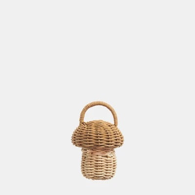 Rattan Mushroom Rattle