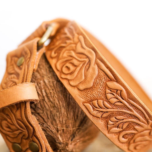Rosa Belt - Vintage Tan
