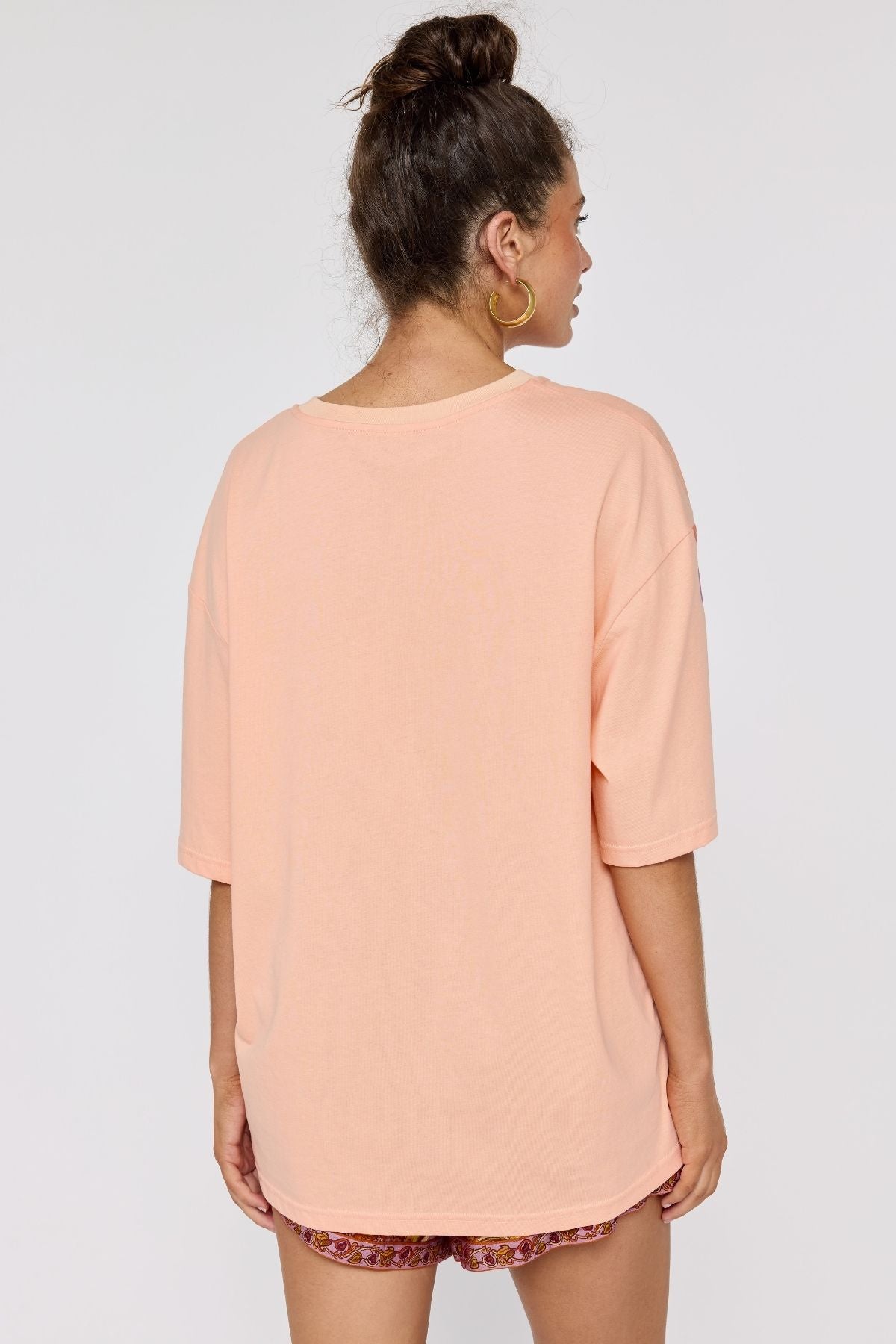 Rainbow Chaser Tee - Peachy