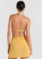 Surfside Knit Mini Skirt - Sunshine