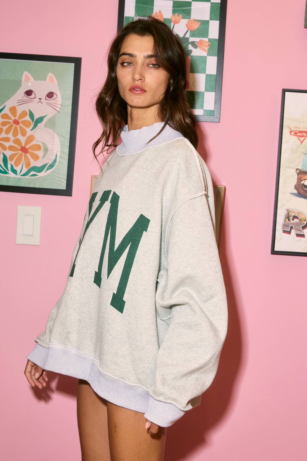 GYM & BED Reversible Sweatshirt