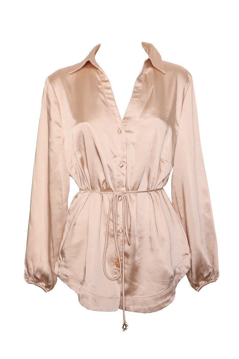 Florence Shirt - Champagne