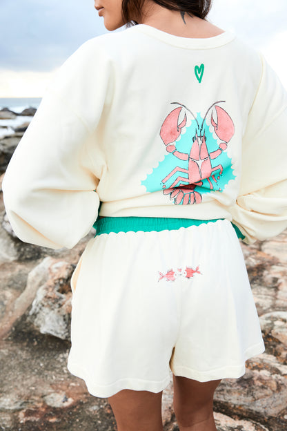 Love Lobster Shorts