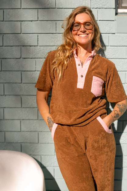 Terry Leisure Set - Mocha