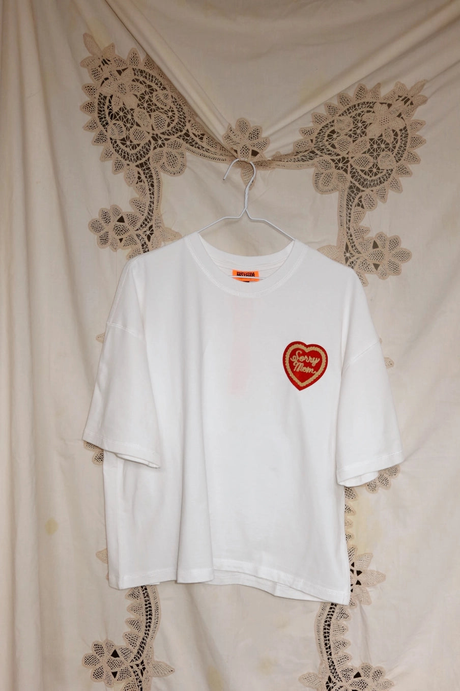 Happy Little Mother Tee - White