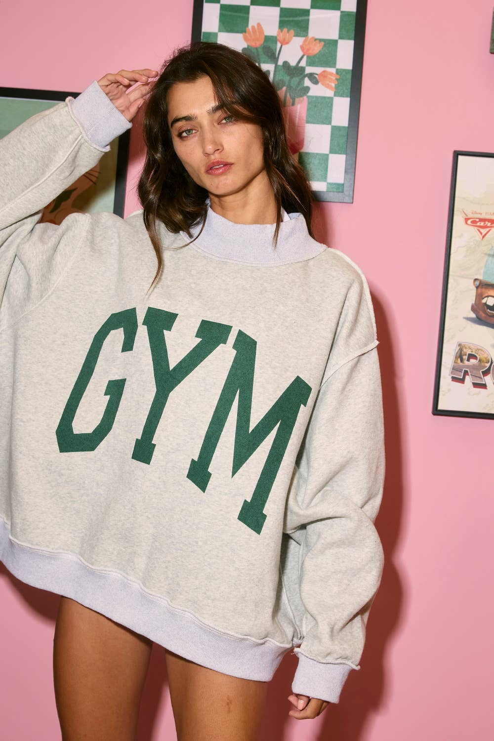 GYM & BED Reversible Sweatshirt