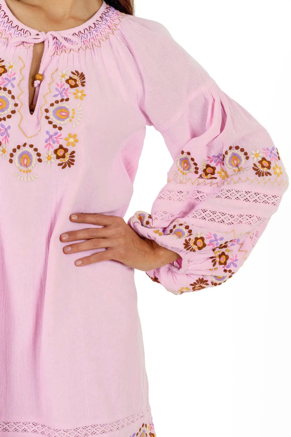 Iris Mini Dress - Petal