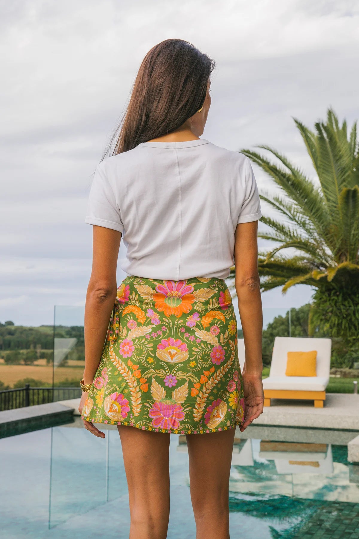 Maison Mini Skirt - Guava