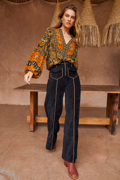 Selena Pants - Raven