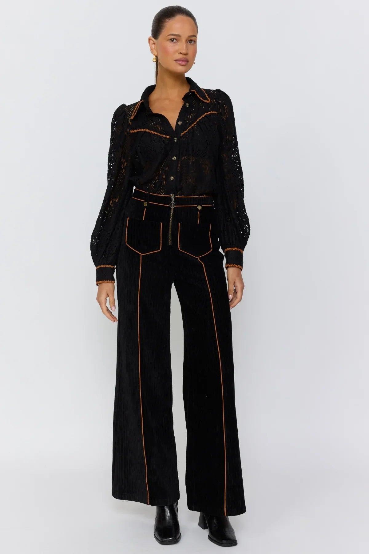 Selena Pants - Raven