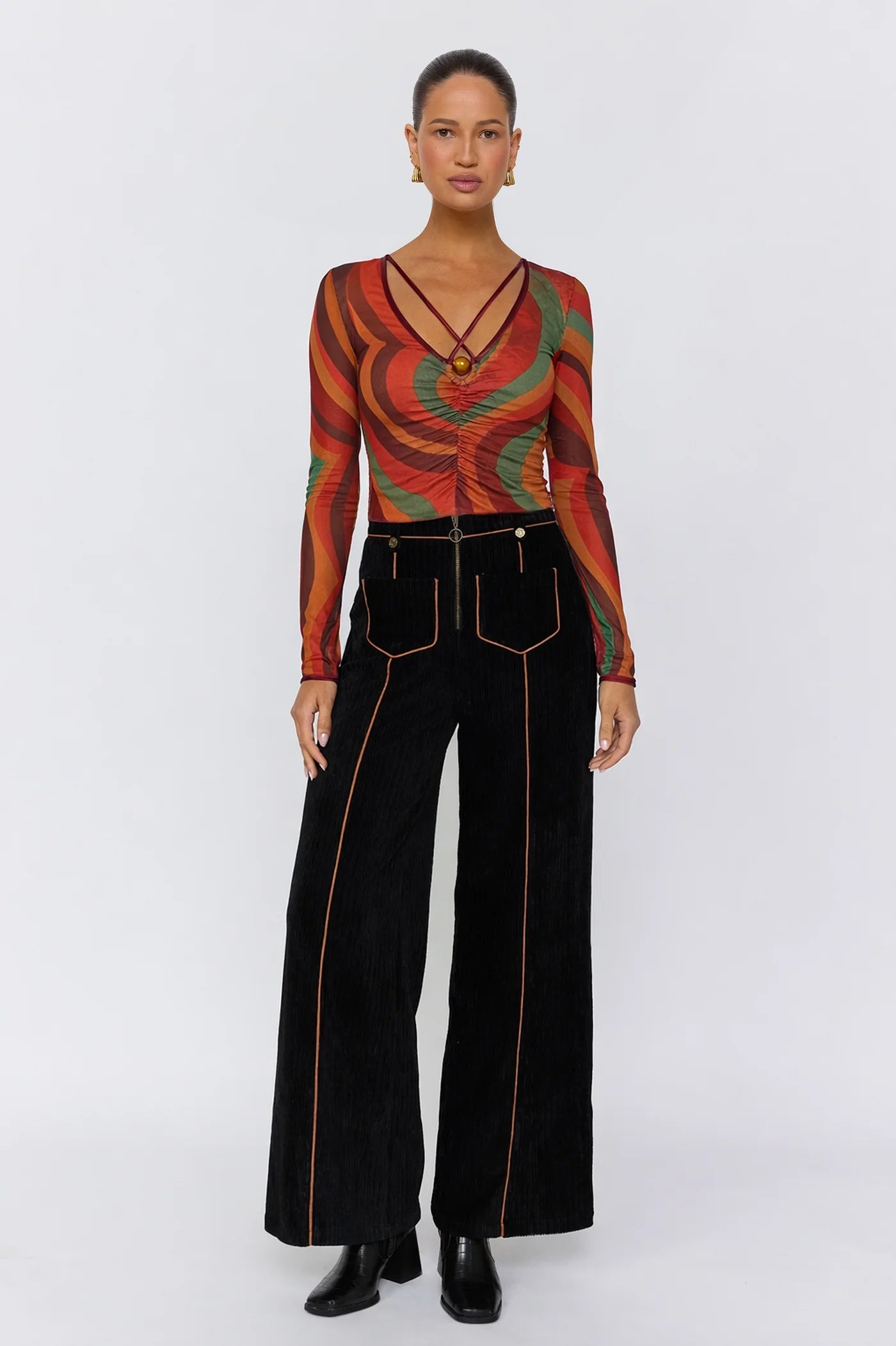 Selena Pants - Raven