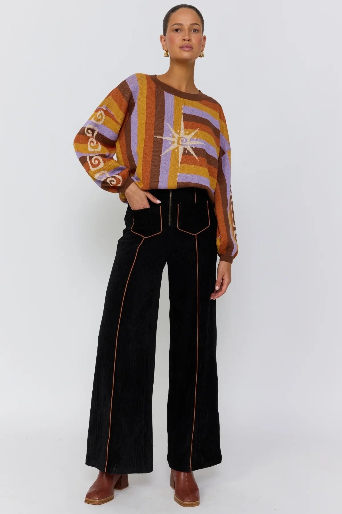 Selena Pants - Raven