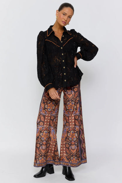 Adriana Blouse -Raven