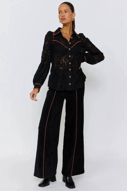 Adriana Blouse -Raven