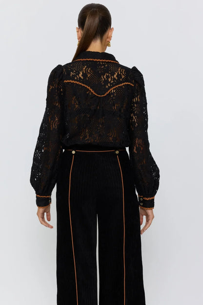 Adriana Blouse -Raven